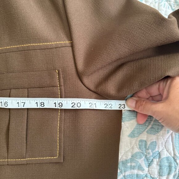 Vintage 70's Silverado Suburban Look Rough Rider California Brown Western Suit - Picture 11 of 12